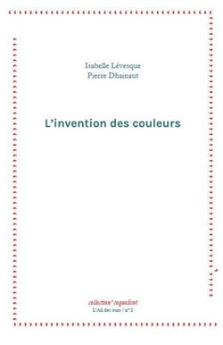 Coquelicot - t02 - l'invention des couleurs