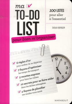 Ma to-do list pour bien m'organiser