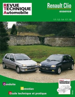 Rta 742.1 renault clio essence 1.1-1.2-1.4-1.7 et 1.8