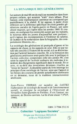 La dynamique des générations