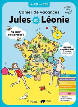 Jules et Léonie : Cahier de vacances - du CP au CE1