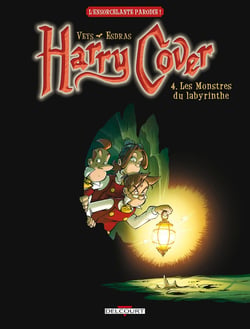 Harry Cover Tome 4 - les monstres du labyrinthe
