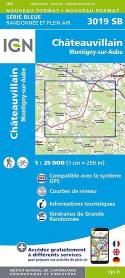 3019Sb Chateauvillain/Montigny-Sur-Aube