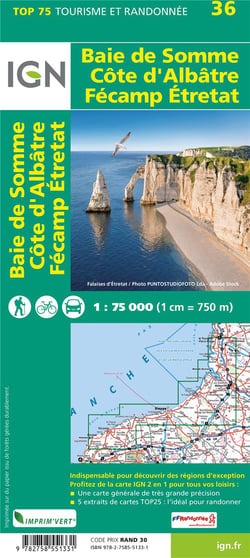 Top75036 Baie De Somme/Côte D'Albatre/Fécamp/Etret