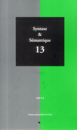 Syntaxe et sémantique