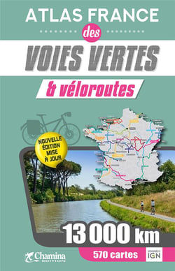 Atlas France des voies vertes et véloroutes