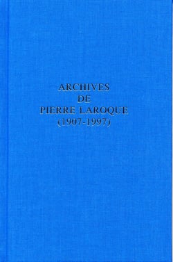 Archives de Pierre Laroque 1907-1997