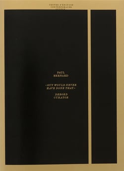 « Guy would never have done that » ? Debord Curator