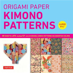 Origami paper kimono patterns large