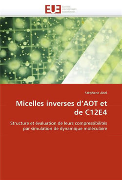 Micelles inverses d'aot et de c12e4