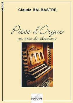 Pièce d'orgue en trio de claviers