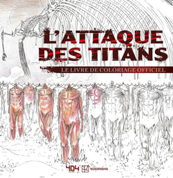 L'attaque des titans - Le livre de coloriage officiel