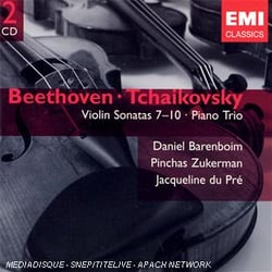 Beethoven : sonates pour violon & piano n°7-10 - tchaikovski : trio pour piano op.50