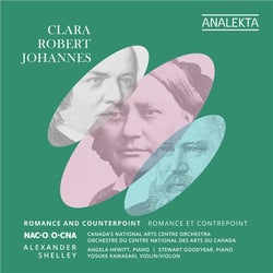 Clara, Robert, Johannes : Romance et contrepoint