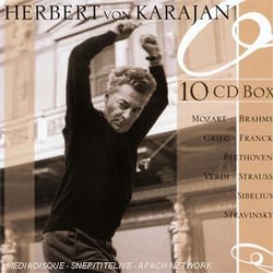 Symphonies de mozart, brahms, beethoven, sibelius oeuvres de franck, verdi, stra