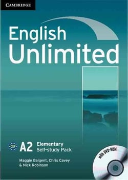 ENGLISH UNLIMITED ELEMENTARY SELF-STUDY PACK : WORKBOOK WITH DVD-ROM