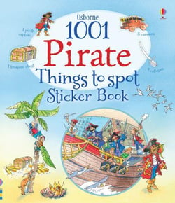 1001 pirate things to spot sticker book