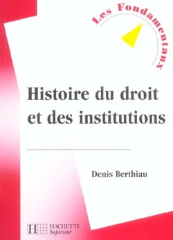 Histoire du droit et des institutions
