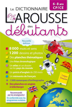 Le dictionnaire Larousse des débutants