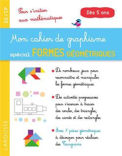 Mon cahier de graphisme spécial formes géométriques