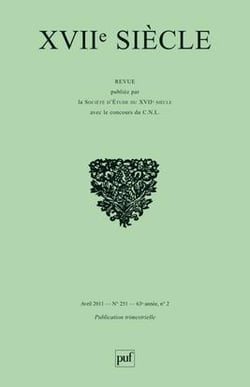 Revue XVIIe siècle n.251 : XVIIe siècle Tome 251 - journées internationales Jean-Pierre Camus (2011)