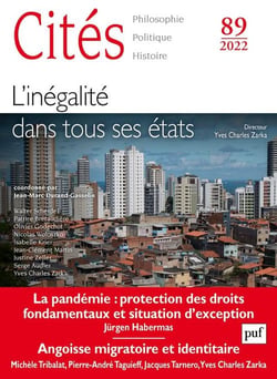 Cités Tome 89 : l'inégalité dans tous ses états (édition 2022)