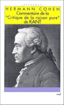 Commentaire de la critique de la raison pure de Kant
