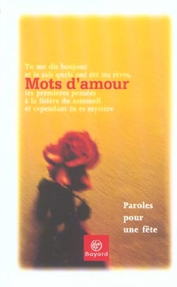 Mots d'amour