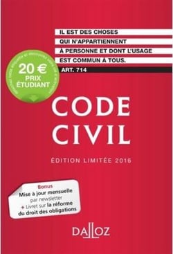 Code civil (édition 2016) - édition limitée
