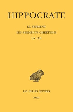 Le serment, les serments chrétiens, la loi