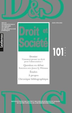 Droit et societe n.101 (EDITION 2019)