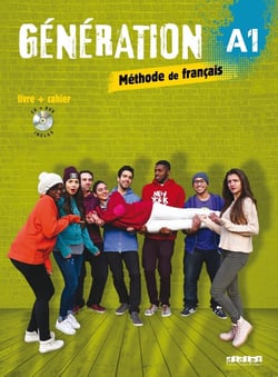 Génération : niveau A1 - livre + cahier + CD MP3 + DVD