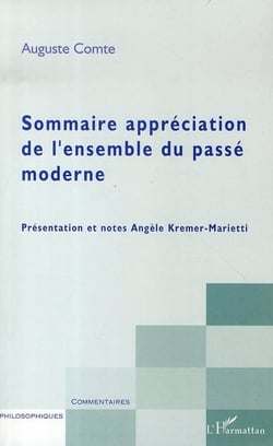 Sommaire appréciation de l'ensemble du passé moderne