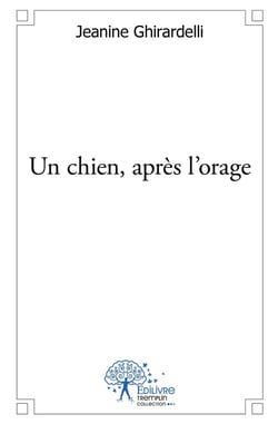 Un chien , après l'orage