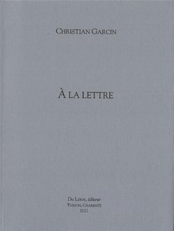 A la lettre