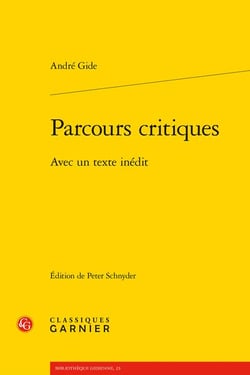 Parcours critiques : avec un texte inédit