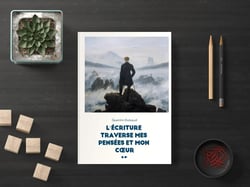 L'écriture traverse mes pensées et mon coeur