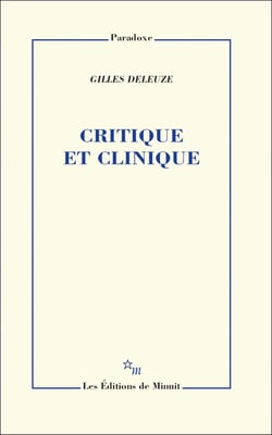 Critique et clinique