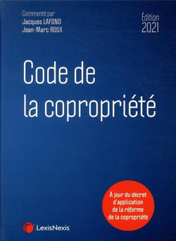 Code de la copropriété (édition 2021)