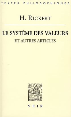 Le système des valeurs et autres articles