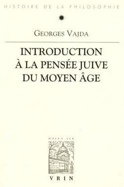 Introduction à la pensée juive du Moyen-âge
