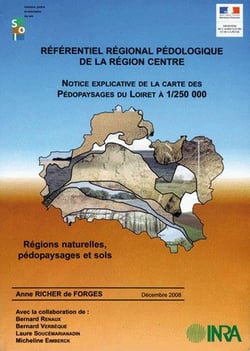 Référentiel régional pédologique de la région centre - notice explicative de la carte des pédopaysages du loiret à 1/250 000 - régions naturelles, pédopaysages et sols (édition 2008)