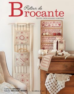 Retour de brocante - petites croix à broder