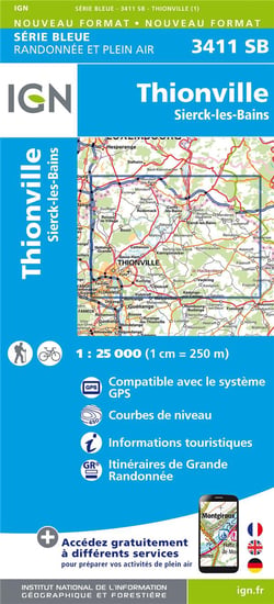 3411Sb Thionville.Sierck-Les-Bains