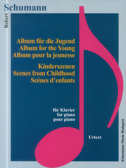 Schumann - album pour la jeunesse - scènes d'enfants - pour piano
