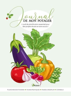Journal de mon potager : L'outil de planification essentiel pour des projets réussis et sans soucis !