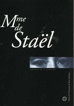 Stael madame de corinne ou l'Italie . colloque de la sorbonne