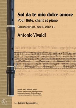 Sol da te mio dolce amore : flûte et piano et Chant