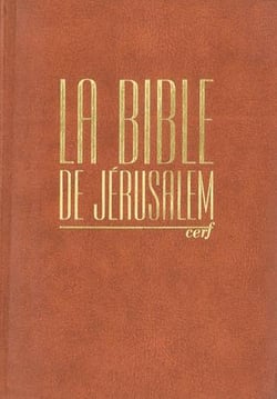 La bible de Jérusalem