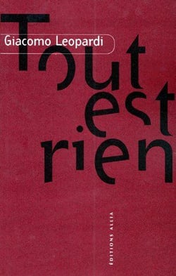 Tout est rien